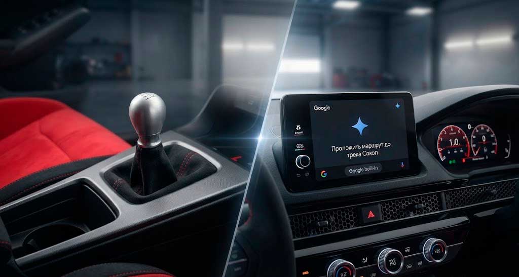 Honda Civic Type R 2027 с Google Gemini: ИИ и механика